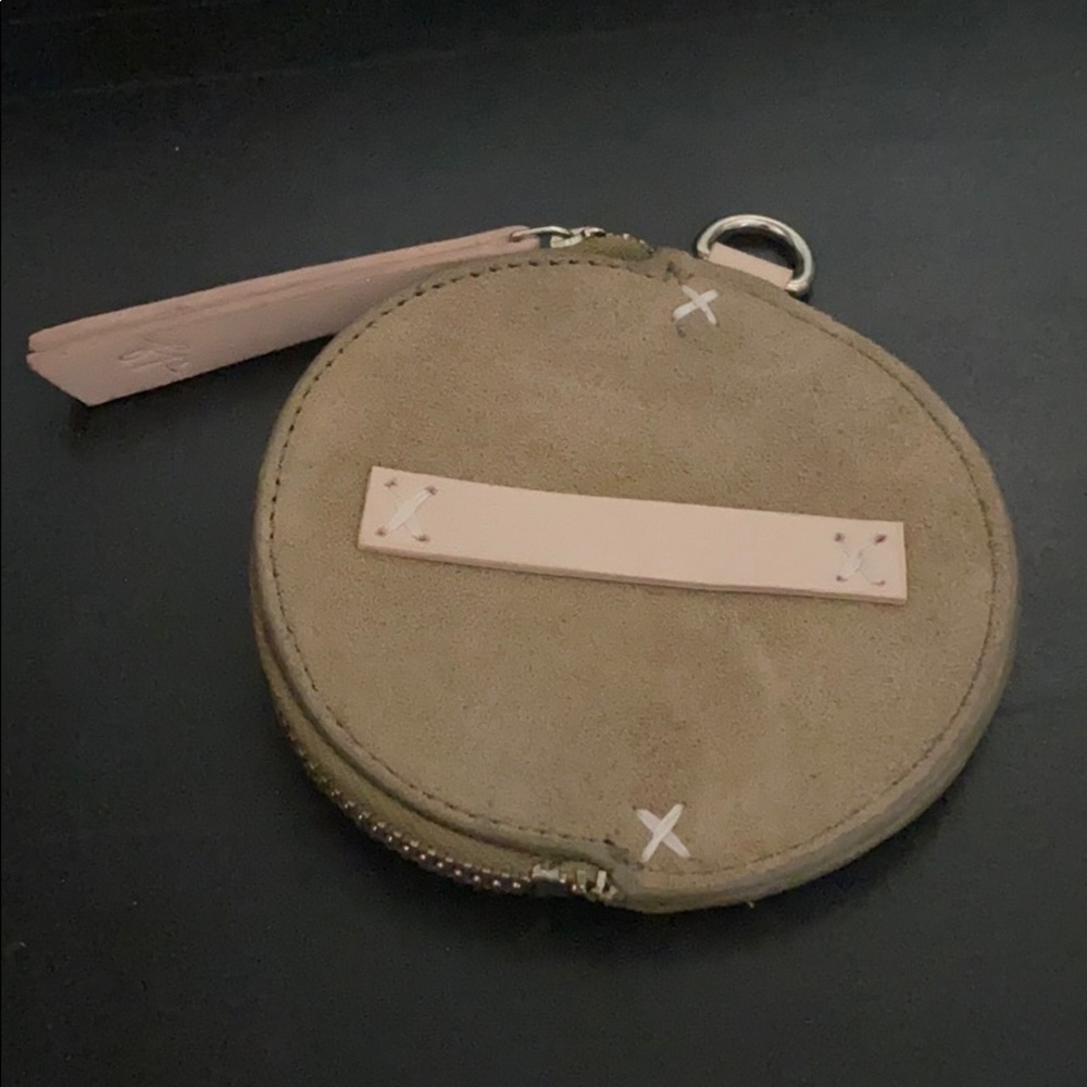 SALE: Free People Suede Leather Wallet Coin Purse